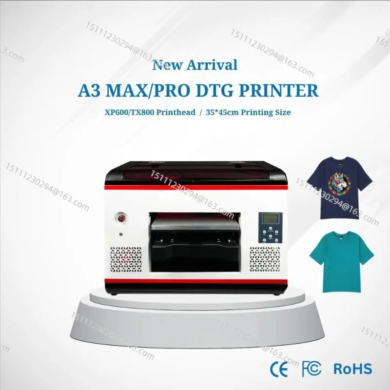 A3 Phone Case DTG Printer Direct To Garment Dtf Print Machine 6 Colors T Shirt Printing Machine Dtg Printer