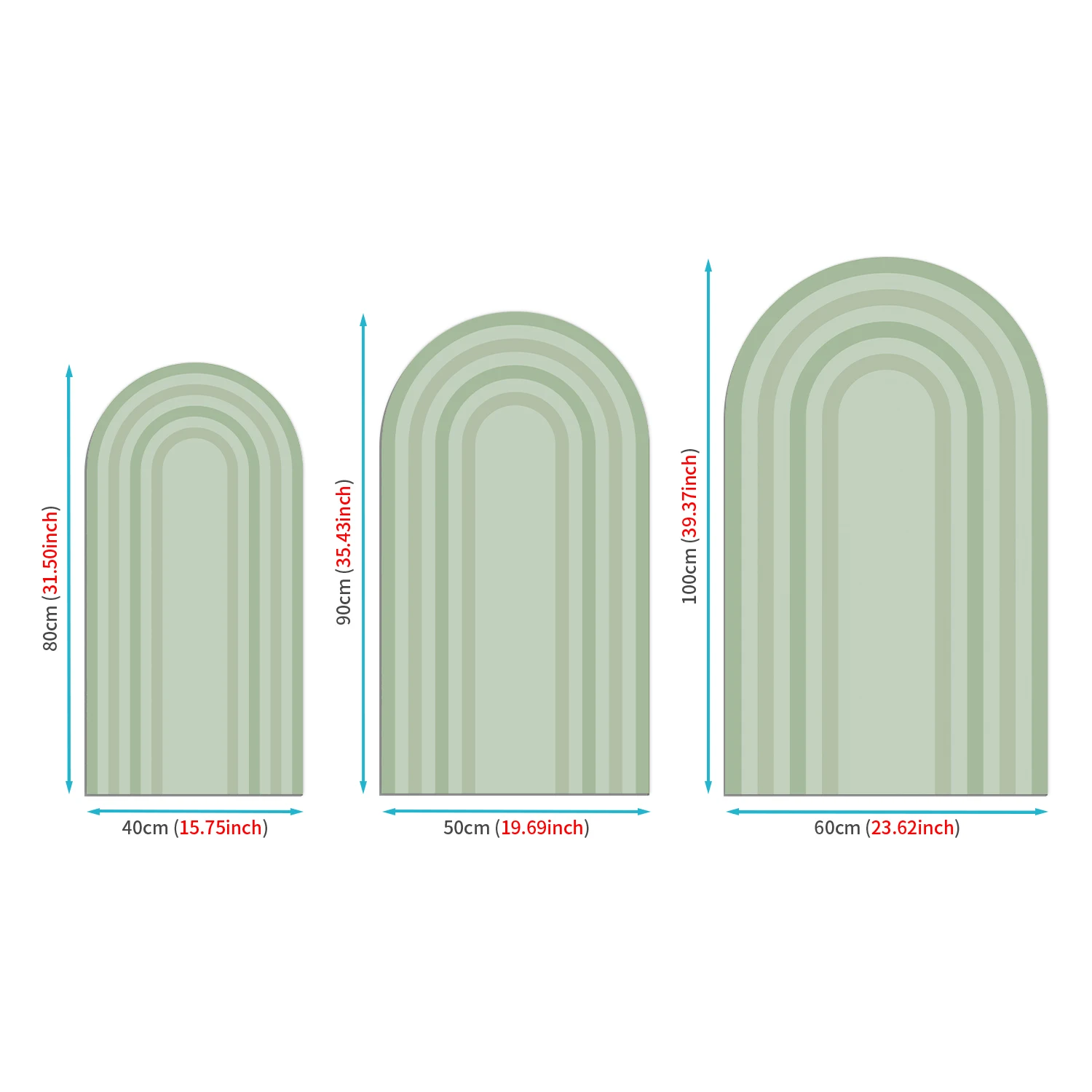 1 Piece of Arched Decorative Magnetic Wall Sticker, Suitable for Beautiful Bedroom and Living Room Walls.