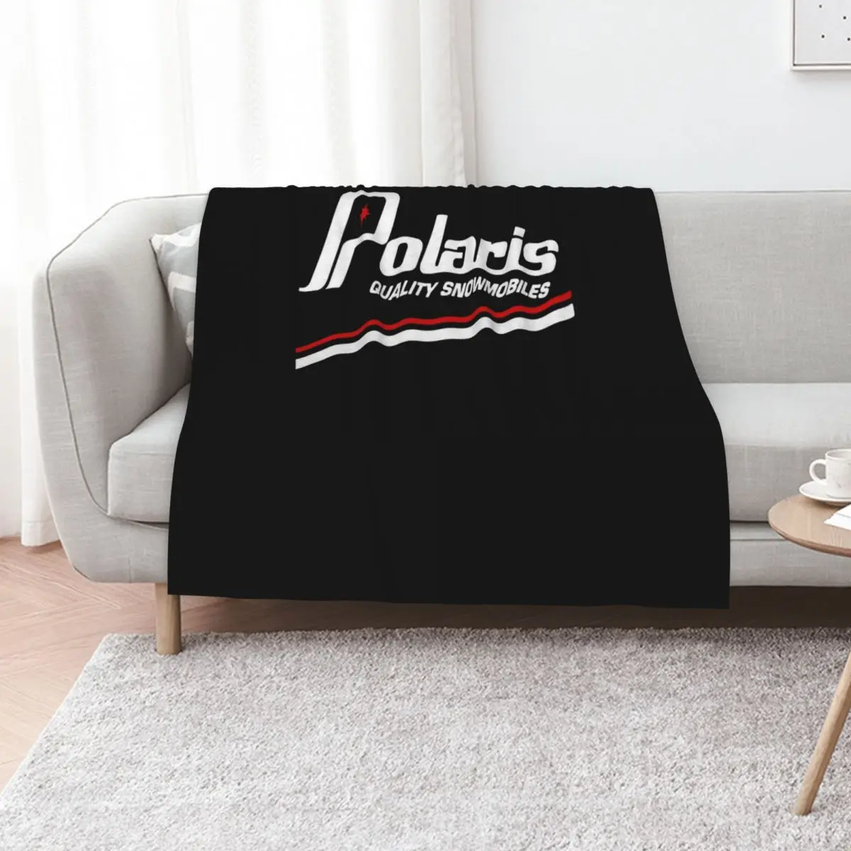 Vintage Polaris Snowmobiles USA Throw Blanket for babies Sofa Quilt Blankets For Baby Travel Moving Bed Fashionable Blankets