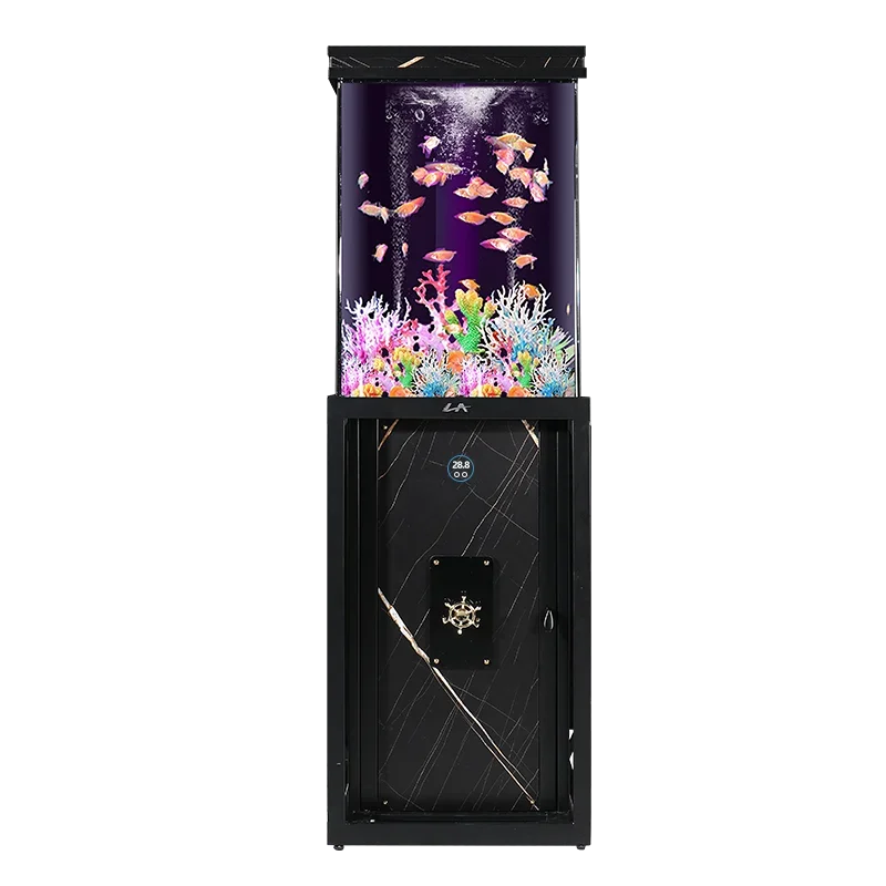 [Liuliu Daji] TV Cabinet Fish Tank Light Luxury Decoration Acrylic Floor Style