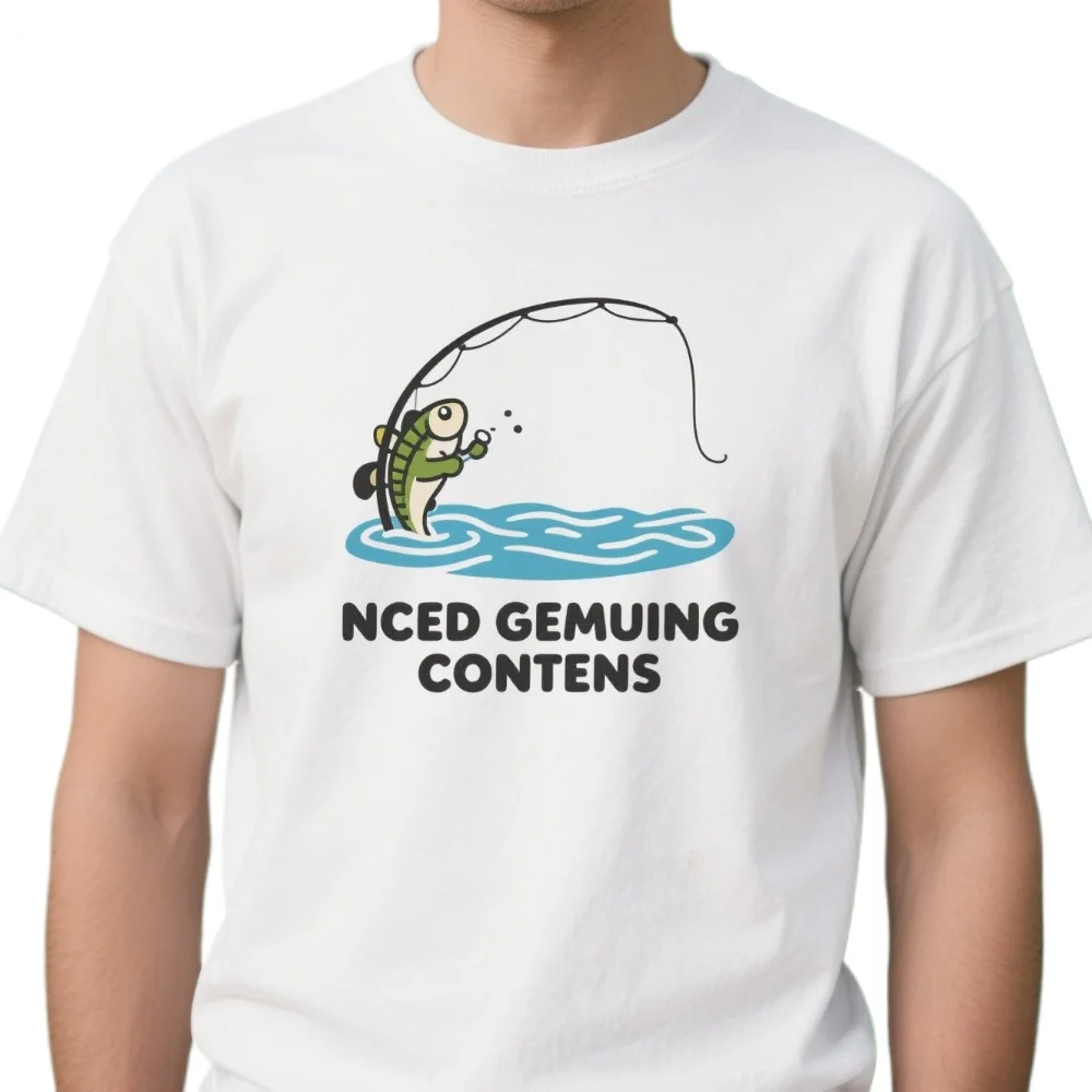 

Humor Fishing T-Shirt 100% Cotton O-Neck Summer Short Sleeve Casual Mens T-shirt Size S-3XL