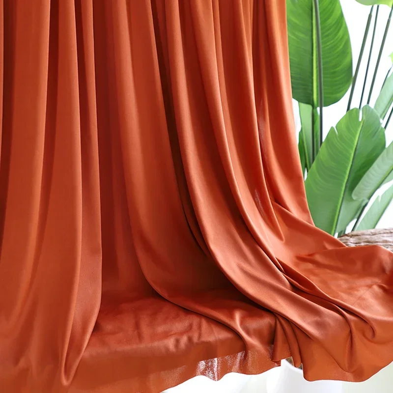 마이야르 카라멜 컬러 카드 고급 컬러 시리즈 웨딩 배경 천 커튼, 스튜디오 사진 촬영 배경 천