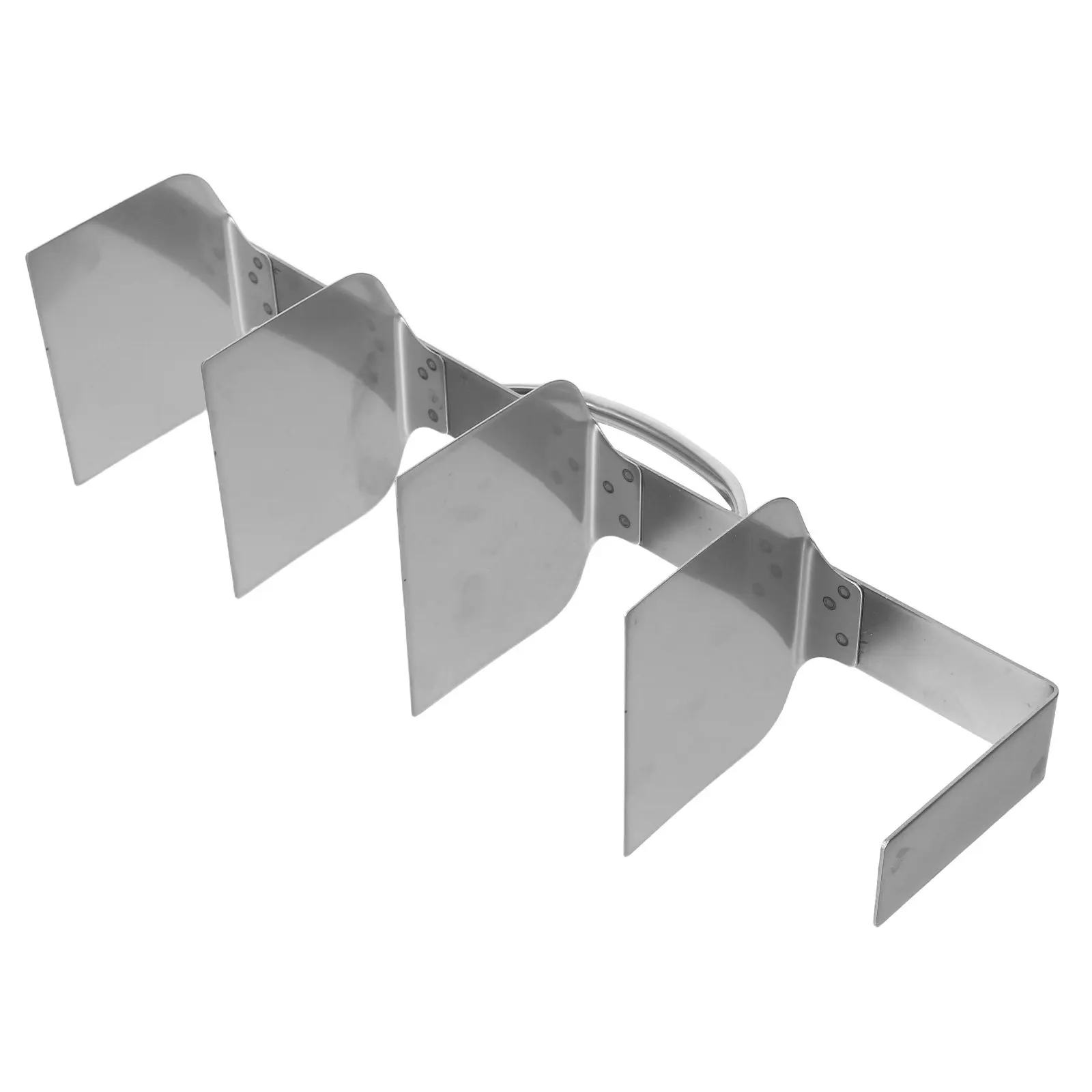 

Tiramisu Cutting Tool Stainless Steel Cutter 40x10x6cm Pan Uniform Slicing Cake Divider Professional Dessert Cutter