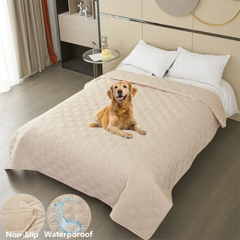 

Waterproof Impermeable Mattress Protector Washable Non-Slip Sofa Urinary Bed Sheet Covers Kids Pet Dogs Cats Urine Pad Bedspread