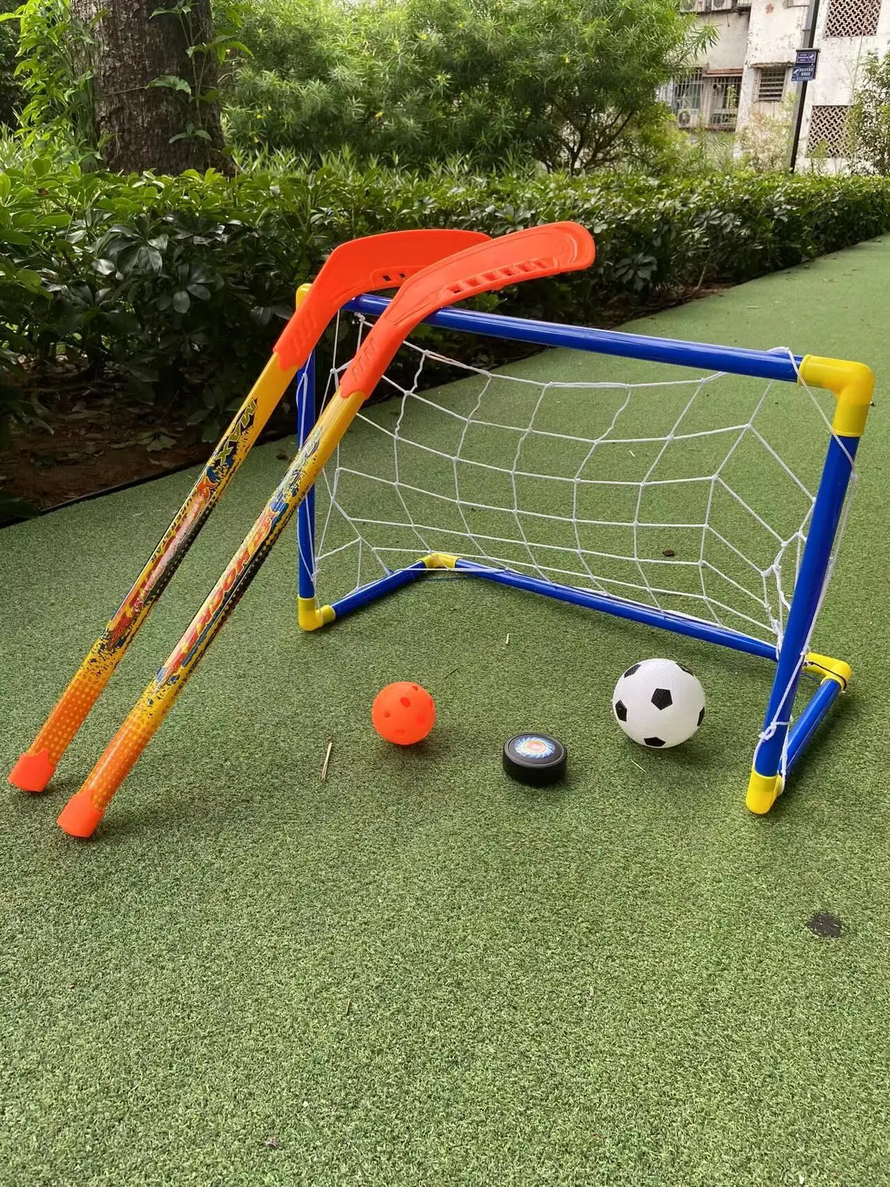 

Hockey, football, two-in-one children's entertainment, exercise toys, sports supplies, teaching aids, parent-child interaction g