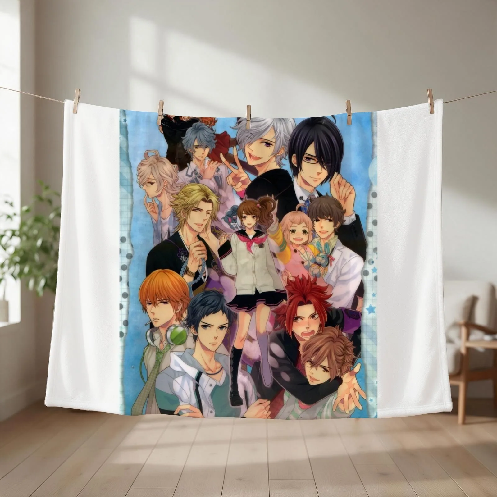 New Brothers Conflict Throw Blanket couch cozy soft plush fuzzy picnic outdoor blanket