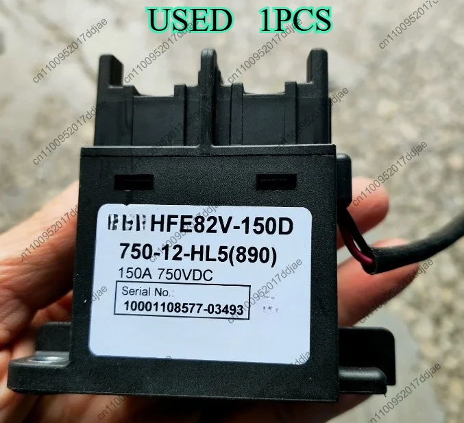 Hfe82v-150d 750-12-hl5(890) specifications, 150a 750vdc contactor in good working order, actual product photos