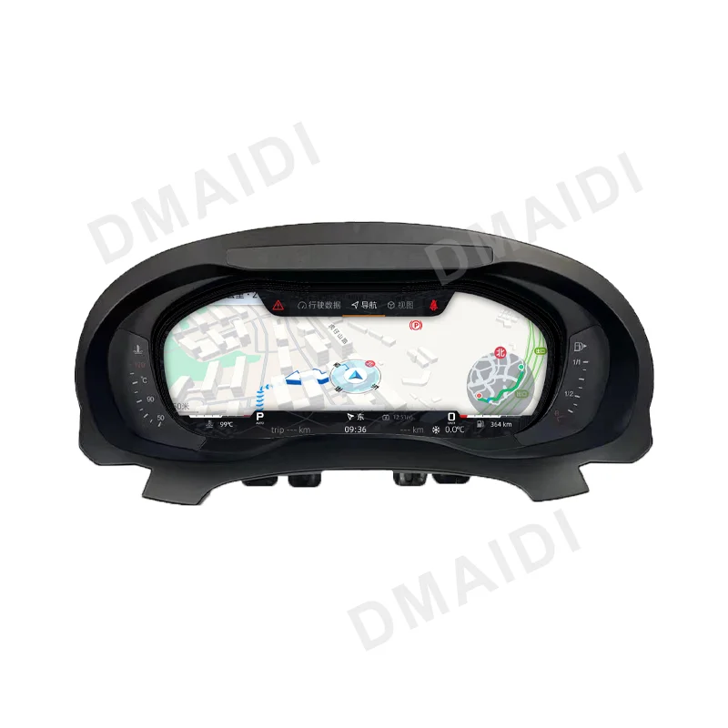 Panel de tablero Digital LCD para Volkswagen Golf 6 GTI 6R 2008-2014 sistema Linux grupo de instrumentos virtuales velocímetro de pene