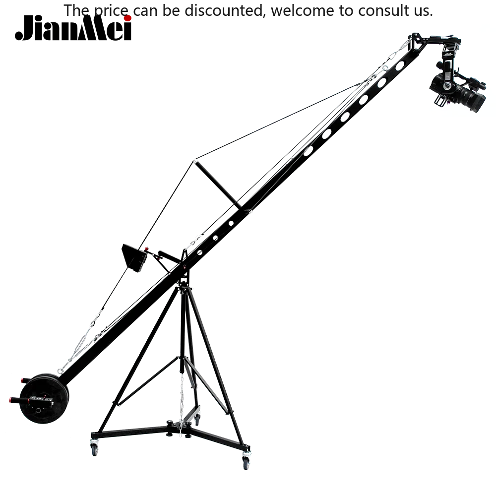 

Jianmei XF64-3m маленький квадратный кронштейн для камеры, кран, электрический контроллер панорамирования и наклона, вращающийся стабилизатор для съемки, прямая трансляция