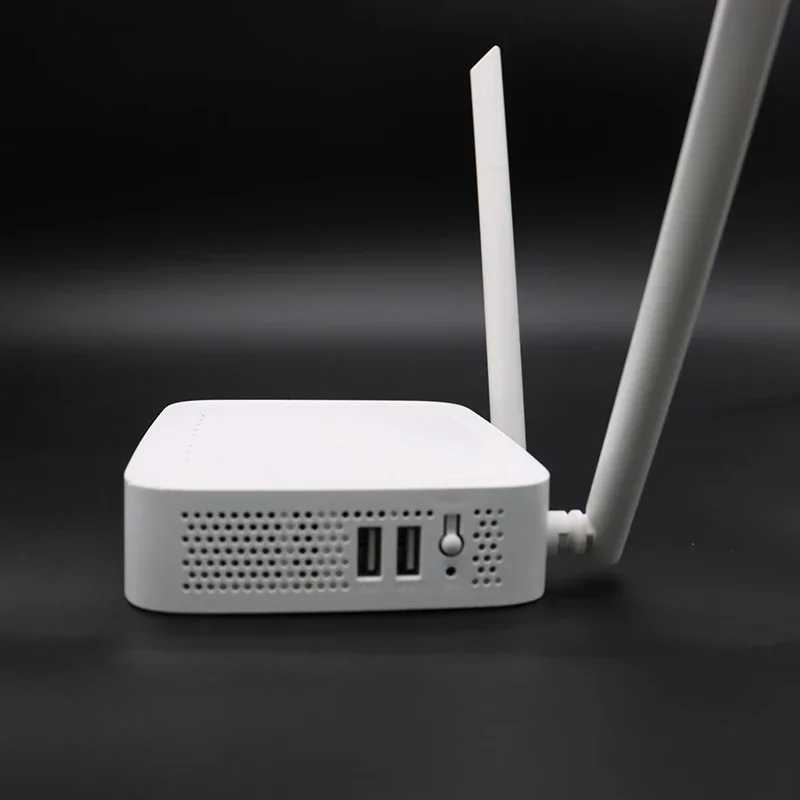 Imagem -05 - Gpon Ont H32s 4ge Mais 2usb Dual Band ac Onu Wifi Ont Pppoe Ftth Modem Fibra Óptica sem Fonte de Alimentação Segunda Mão 5g