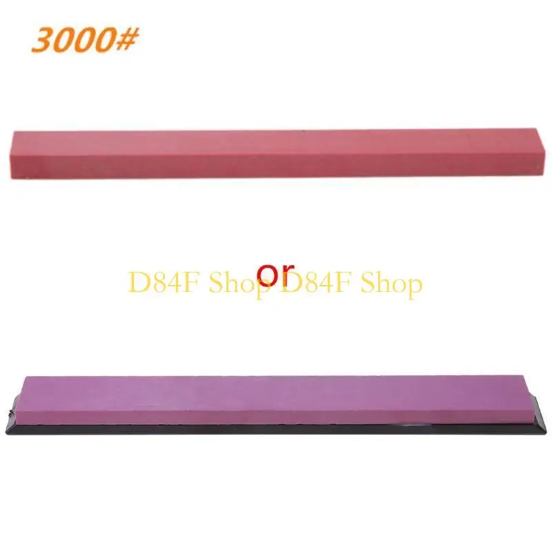 D84F Sharpening Grindstone Grit 3000# Long Whetstone Oilstone Graver Sharpening Tool