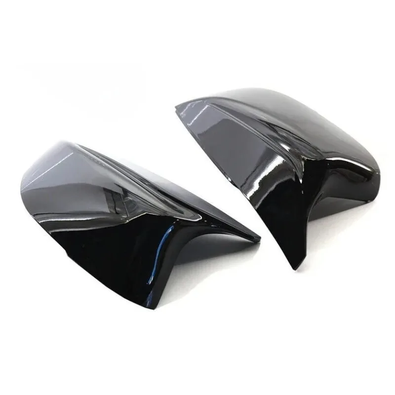 

Horn-shaped Rearview Mirror Housing Reversing Lens Cover Bright Black 963744GA0H for Infiniti Q50 Q60 Q70 2014 2015 2016-2021