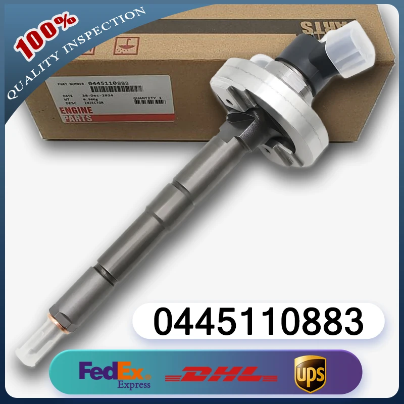 

0445110883 0445100284 0445110168 16600-MA70A 16600-MA70B Common Rail Diesel Injector For Nissan Navara Patrol ZD30 3.0 Engine