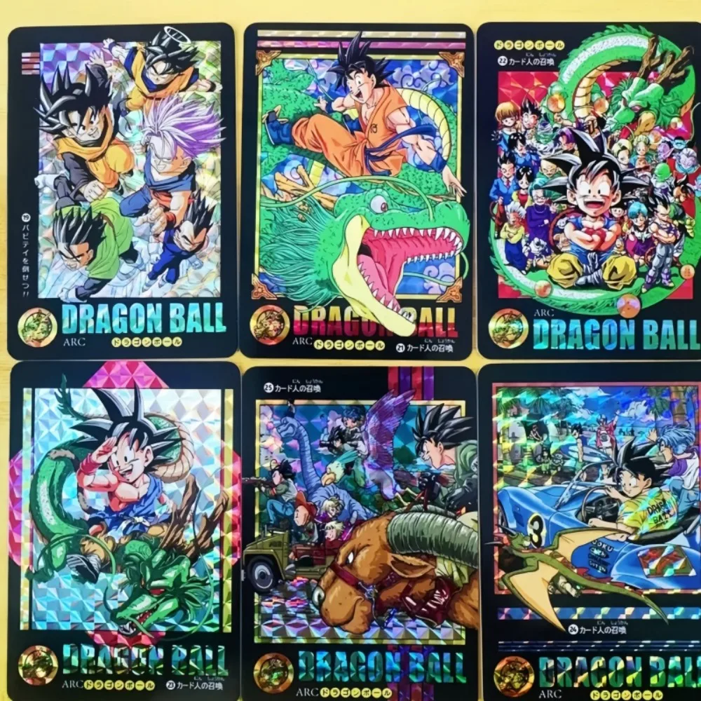 50pcs/set DIY Dragon Ball Goku Vegeta Z GT Super Saiyan Heroes Battle Card Ultra Anime Peripheral Game Collection Holiday Gift