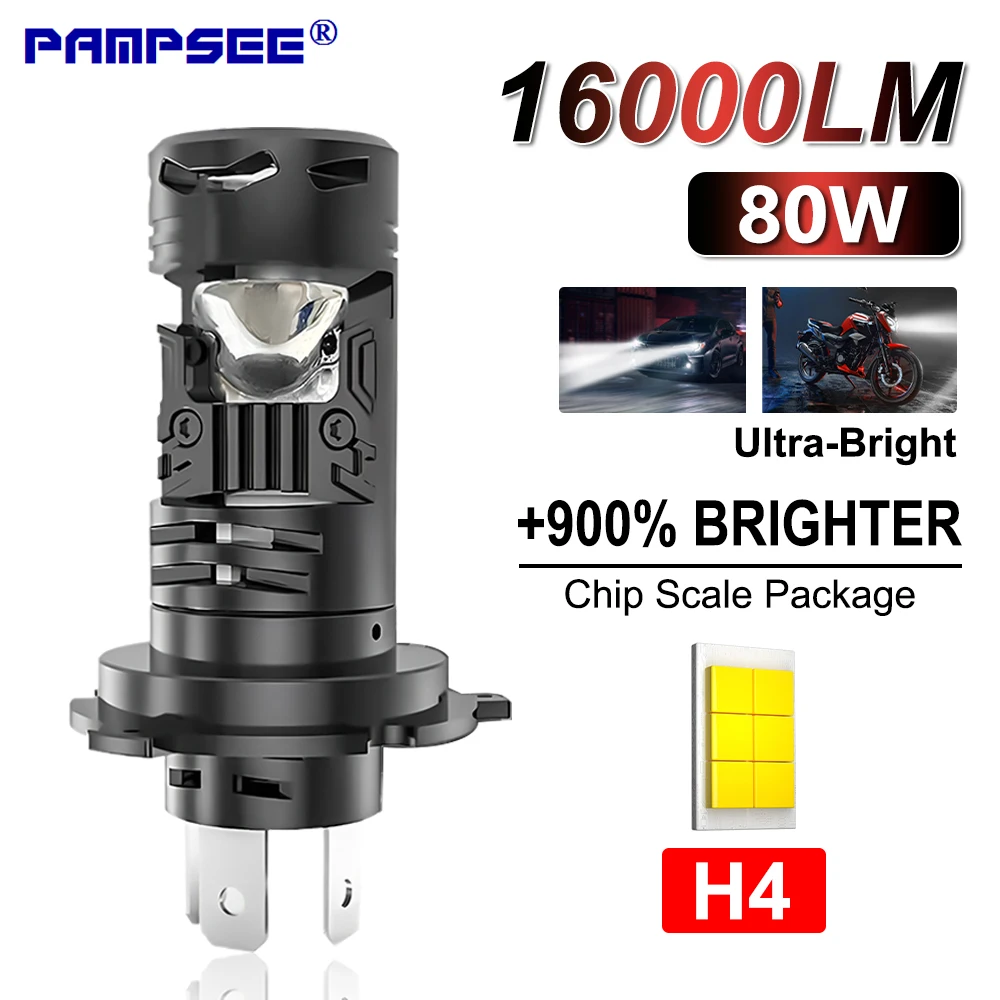 H4 Bulb Led Lamp Hi…