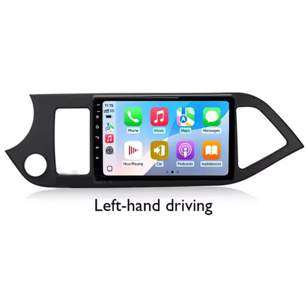 For Kia Morning Picanto 2011 - 2017 Android 16 2K QLED CarPlay Auto Car Radio Multimedia Video Player GPS stereo Head Unit 4G WI