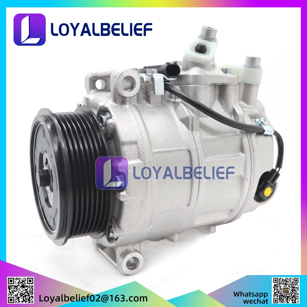 A/C AC Compressor for MERCEDES BENZ ML500 ML550 GL450 GL550 ML350 R350 R500 A002230551180 0022305211 2518350047 1638300084 7PK