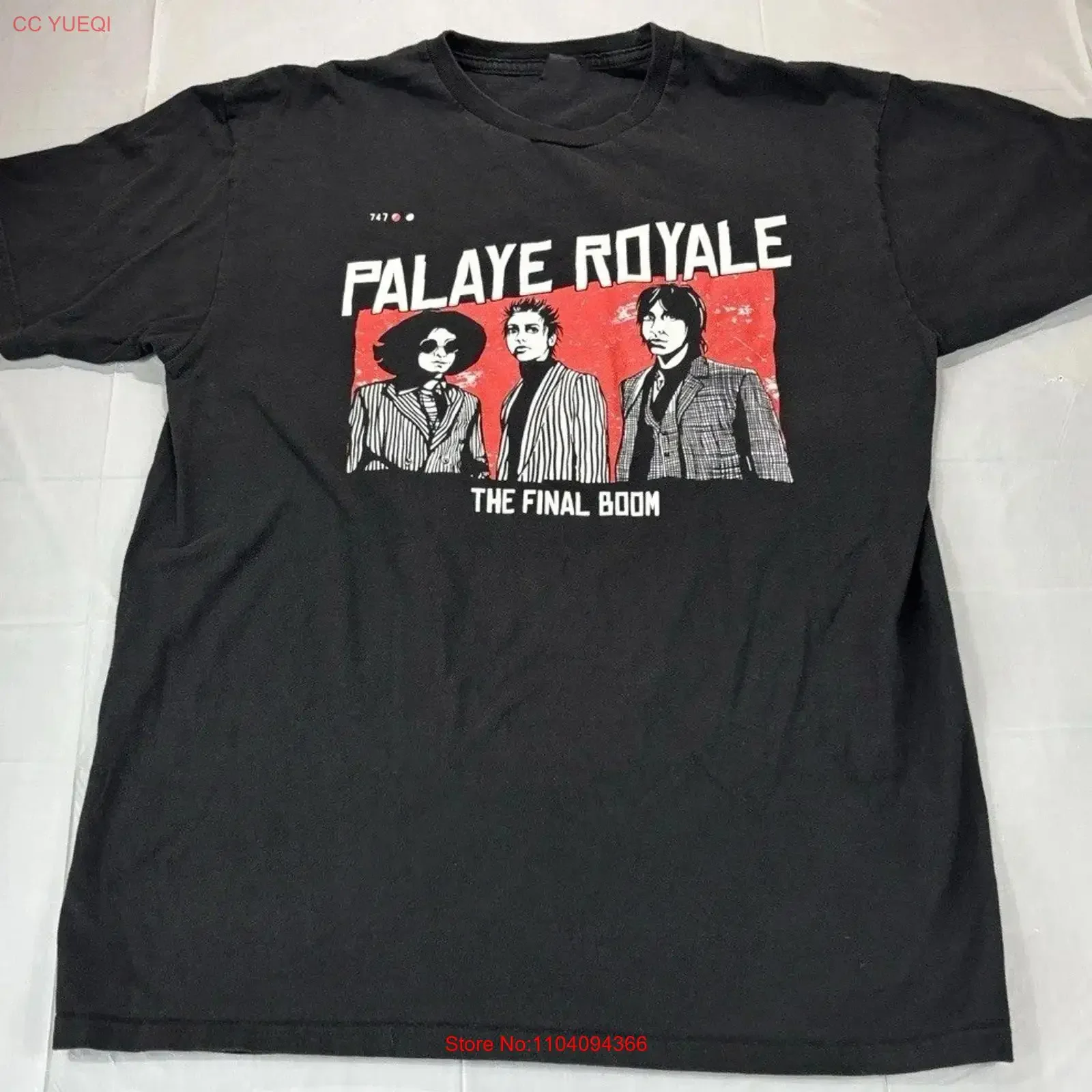 Palaye Royale THE FINAL BOOM T Shirt Full Size S to 5Xl vintage Washed streetwear Stylish homme Top For Everyday Wear