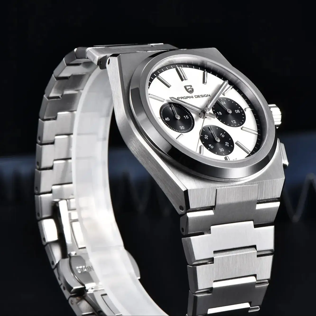 PAGANI DESIGN Quartz VK63 Mens Watch Chronograph Watch thumbnail 5