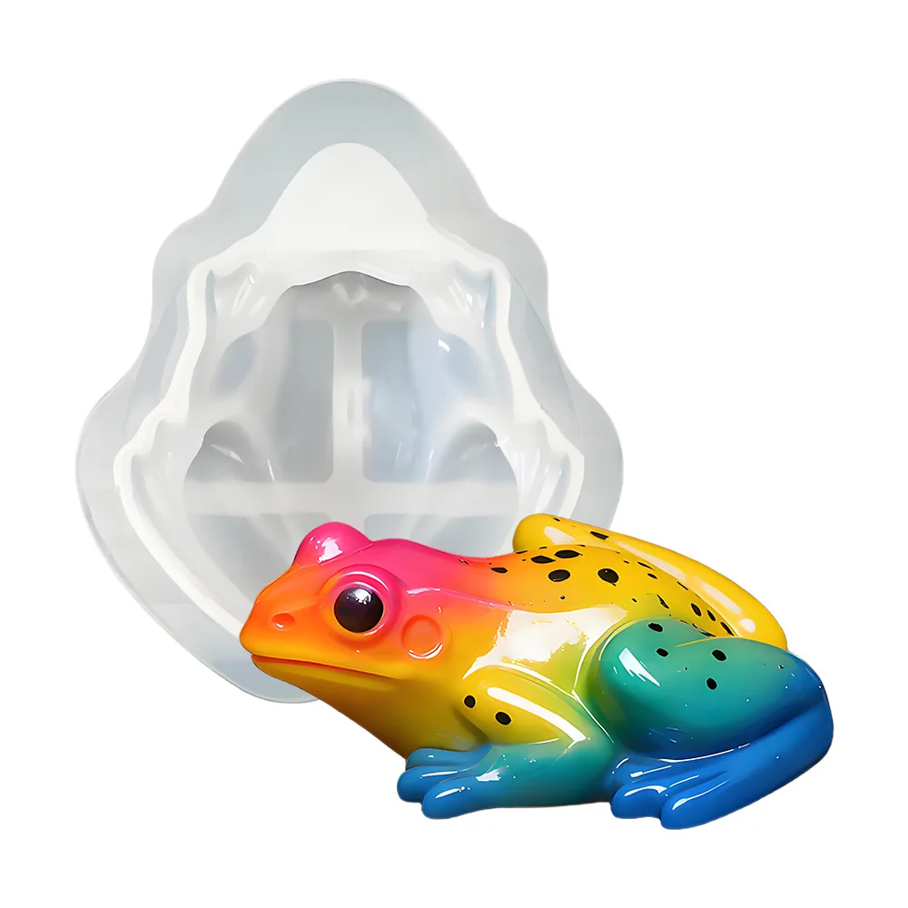 

Turtle aromatherapy silicone mold DIY reptile lizard plaster epoxy resin figurine frog fondant cake mold