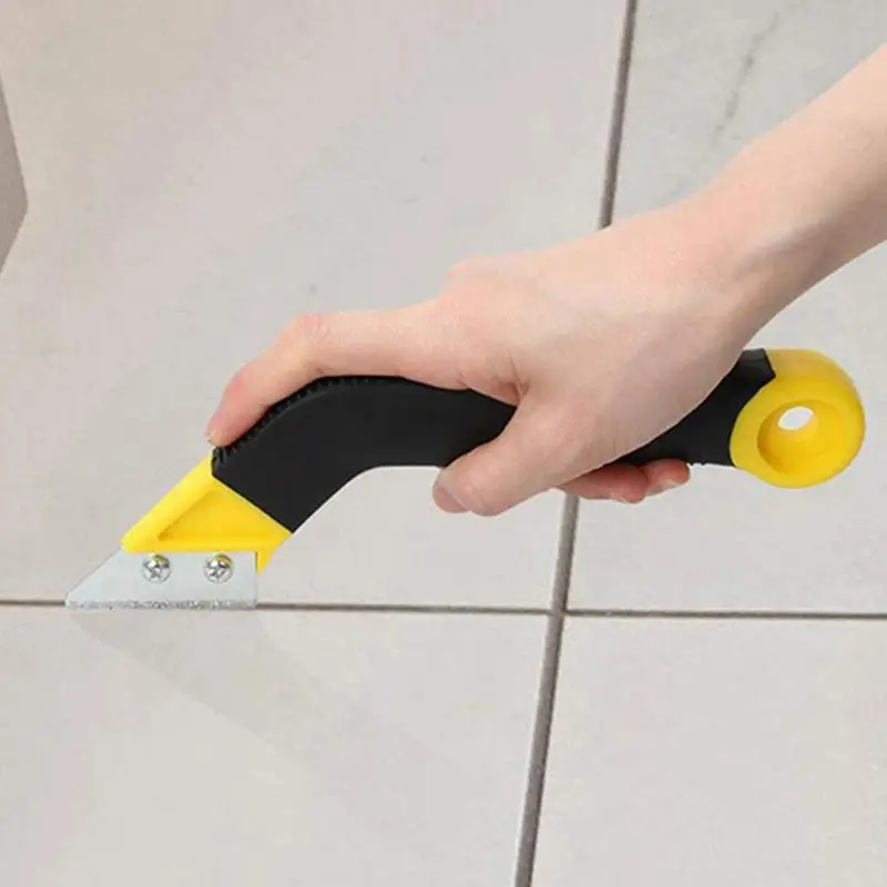 أداة كشط الجص 8X ملحقات حشو مزيل الجص بزاوية طويلة الأمد مع تصميم مريح 5 استبدال إضافي