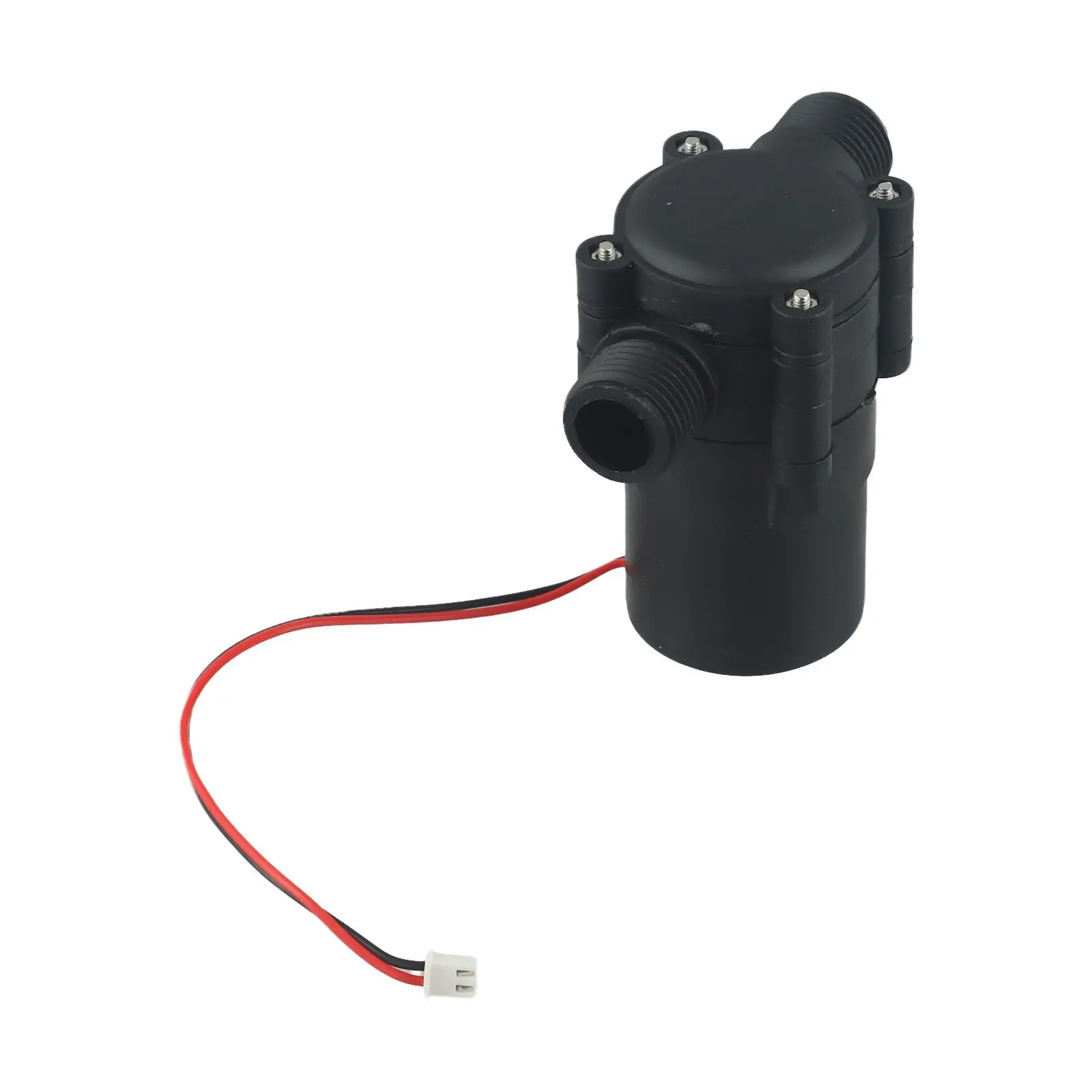 1Pc Hydroelectric Generator For Smart Faucet Sensor Shower Water Flow Power Supply DC12V High Efficiency Black