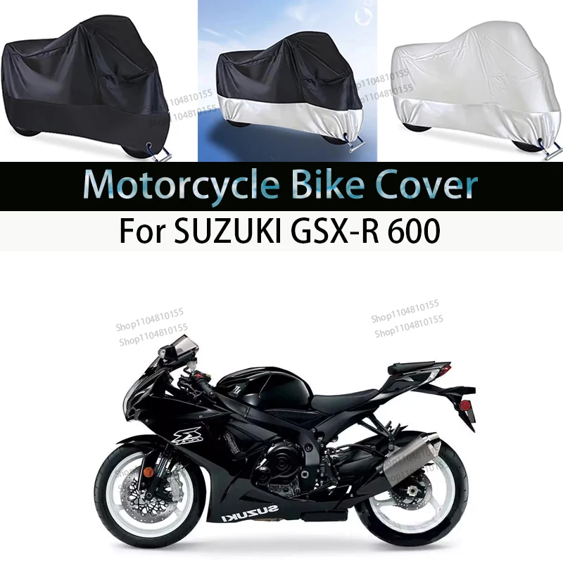 

For QJMOTOR SHAN 500S Motorcycle Cover Moto Rain Cover Waterproof Dustproof UV Cover Coat Indoor Outdoor Motorbike Scooter Cover