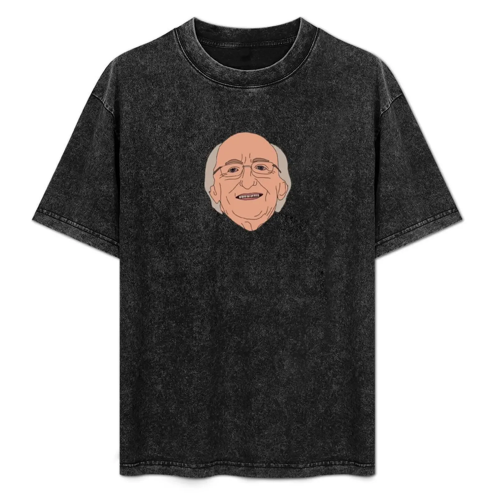 

michael d higgins T-Shirt vintage anime shirt anime t shirts korean fashion mens t shirts top quality