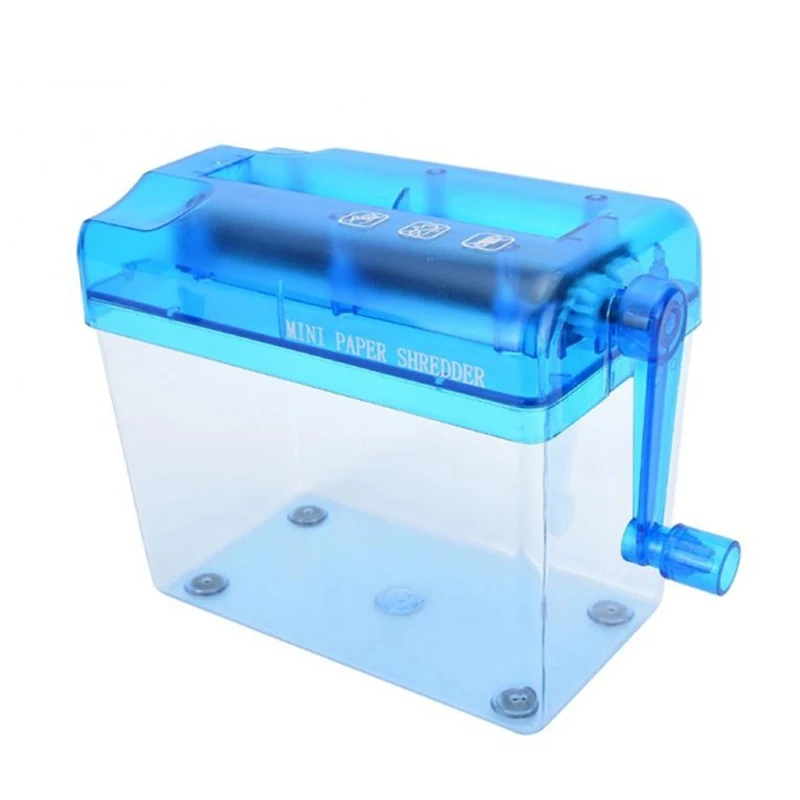 Mini distruggidocumenti manuale Distruggi documenti portatile A6 Distruggidocumenti manuale Documenti Utensile da taglio carta