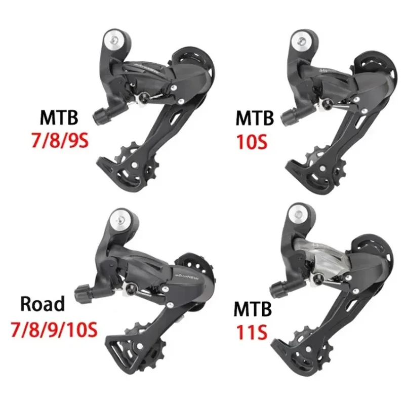 Micronew MTB rear derailleur for bicycle bicycle speed switch 7/8/9/10/11 speed road bike shifter accessories for mountain bike