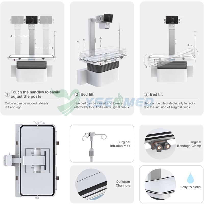 YSX-DRF32V  DR system Veterinary X-ray digital x ray veterinary instrument, medical x-ray machine for animal