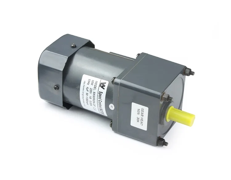 7IK400GU 400W high power 120mm Strengthened Shaft Low Speed Speed Control AC Electric Motor Type with Gearbox