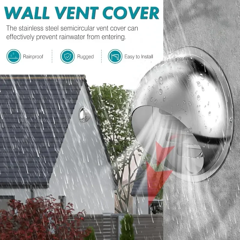 

Вентиляционные решетки для ванных комнат и кондиционеров, настенные воздуховоды из нержавеющей стали, матовые, для кухни