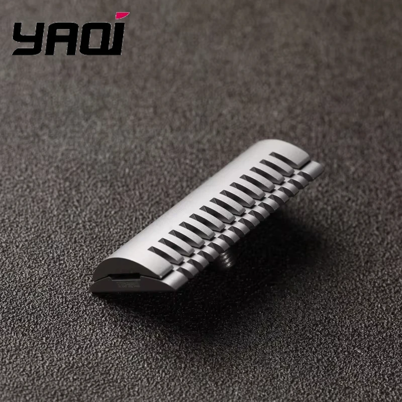 2026 Yaqi Razor Head Titanium Mellon Mens Safety Razor Head For Shaving Razors