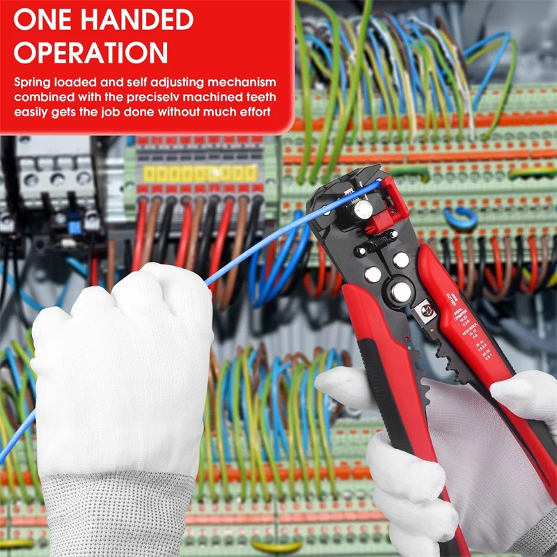 Multi Functional Manual Tool Wire Stripping Pliers, Convenient Wire Pulling Tools, Wire and Cable Crimping Pliers