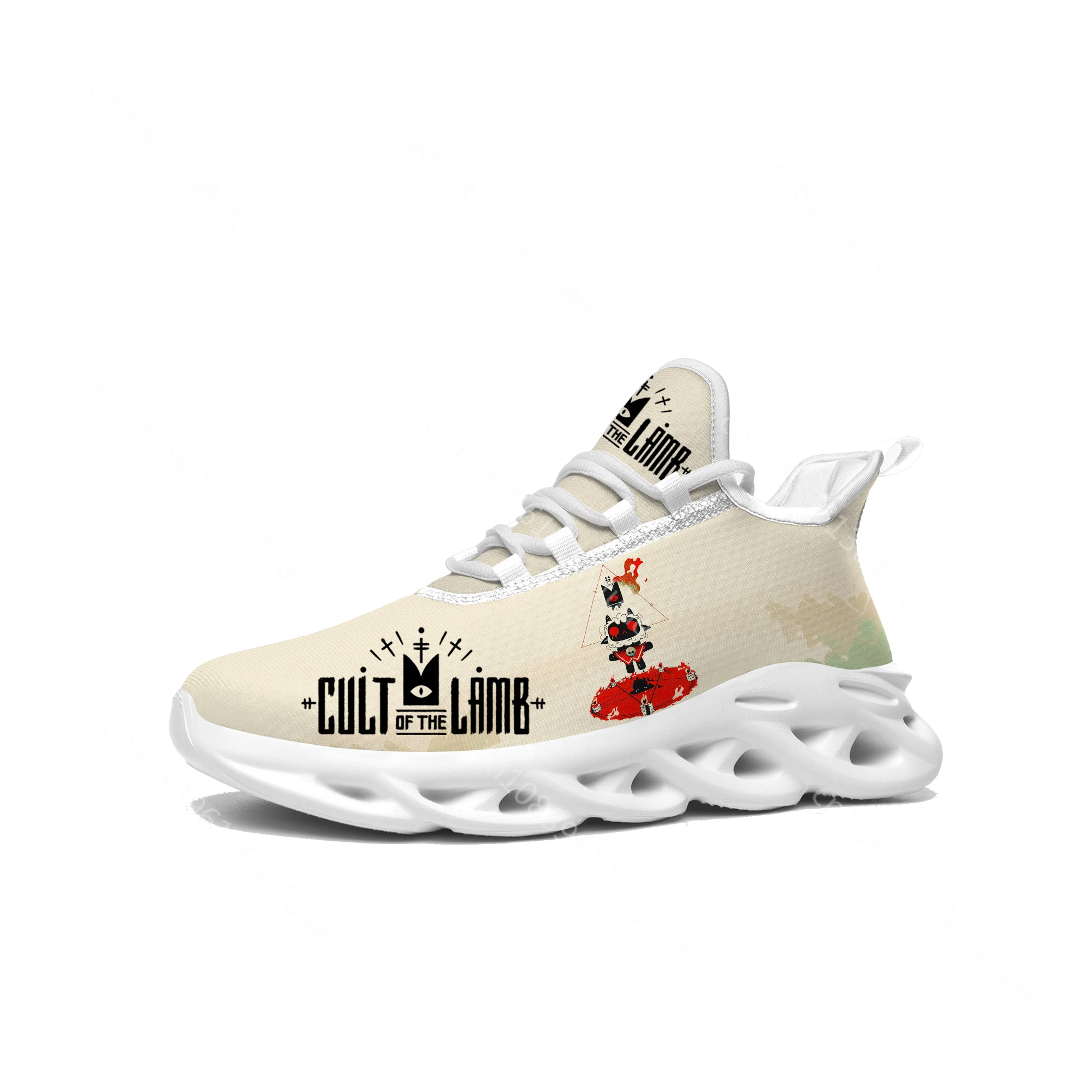 C-Cult Of The Sneakers Cartoon Game Mens Womens Teenager Fashion Sports Running Shoes High Quality Custom Built Lace Up Shoes