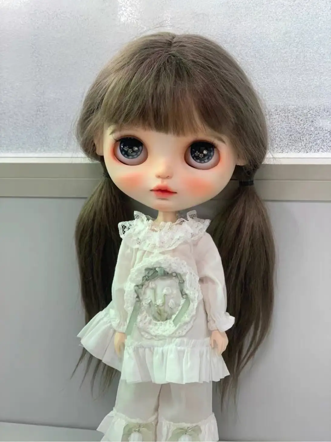 

Dula Handmade Flowers Three-dimensional glue hand engraving Dry sea Magnetism Eyepiece Eye Chips Blythe Doll Accessories