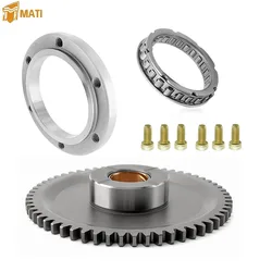 Starter Starting Clutch One Way Gear Bearing for Yamaha Grizzly 350 2007-2014 Bruin 350 2004-2006 Wolverine 350 2006-2009