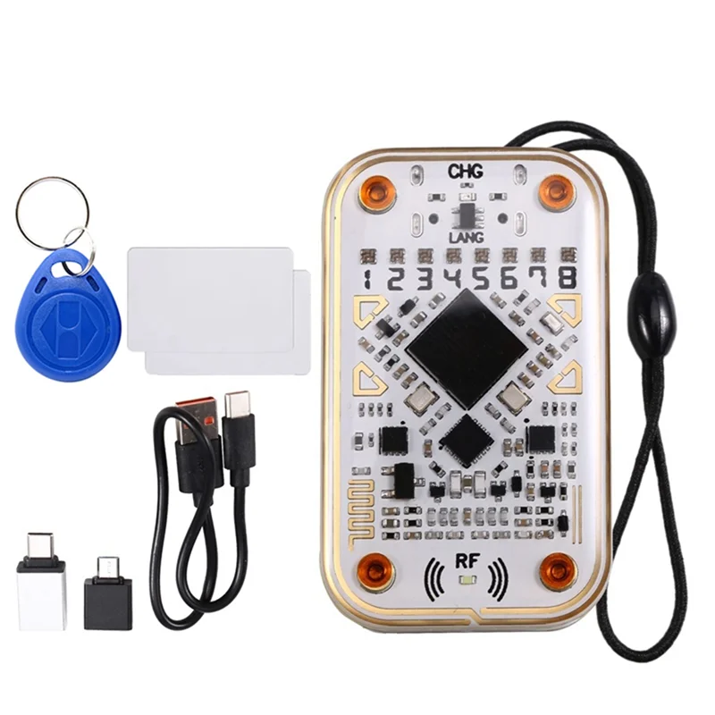 abzw-chameleon-ultra-advanced-rfid-smart-chip-reader-with-t5577-keychain-and-dual-uid-cards-read-and-write-capabilitie