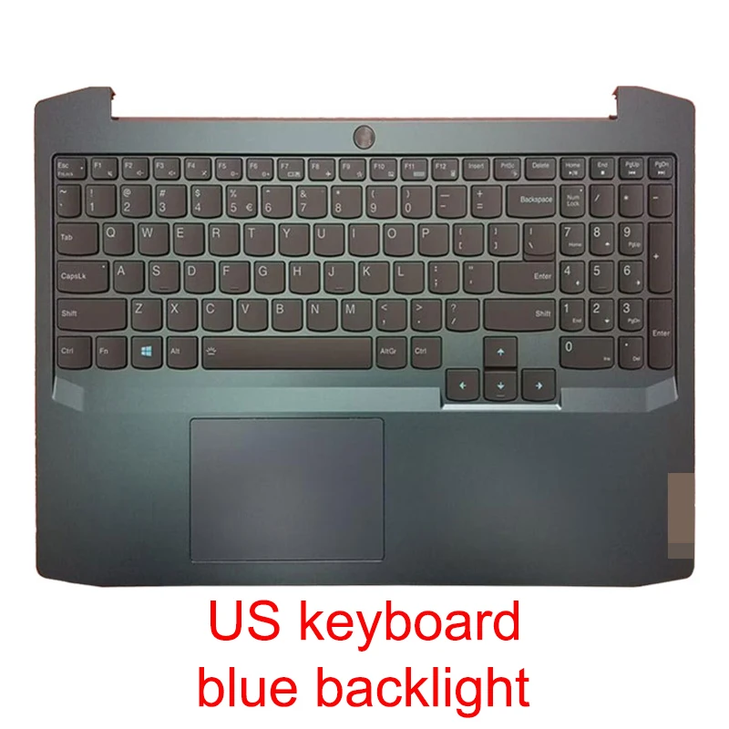 For Lenovo Ideapad GAMING 3 15ARH05 15IMH05 5CB0Z33234 palm rest backlight keyboard touchpad upper cover case Laptop Shell