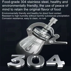 500ML 1000ML 304 stainless steel mini popcorn mini home popcorn machine