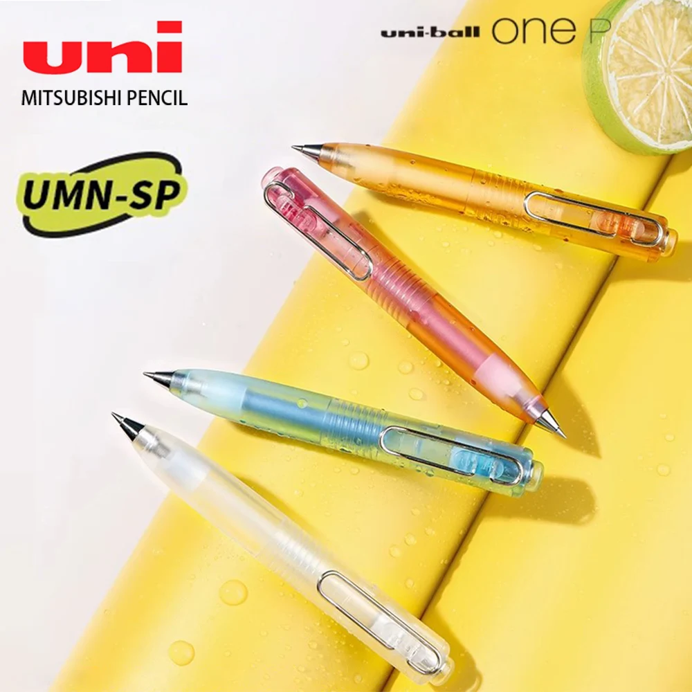 

Japan UNI Uniball One Small Thick Core Gel Pen UMN-SP Fat Fruit Tea Limited Black Technology Quick-drying Black Pen Stationery