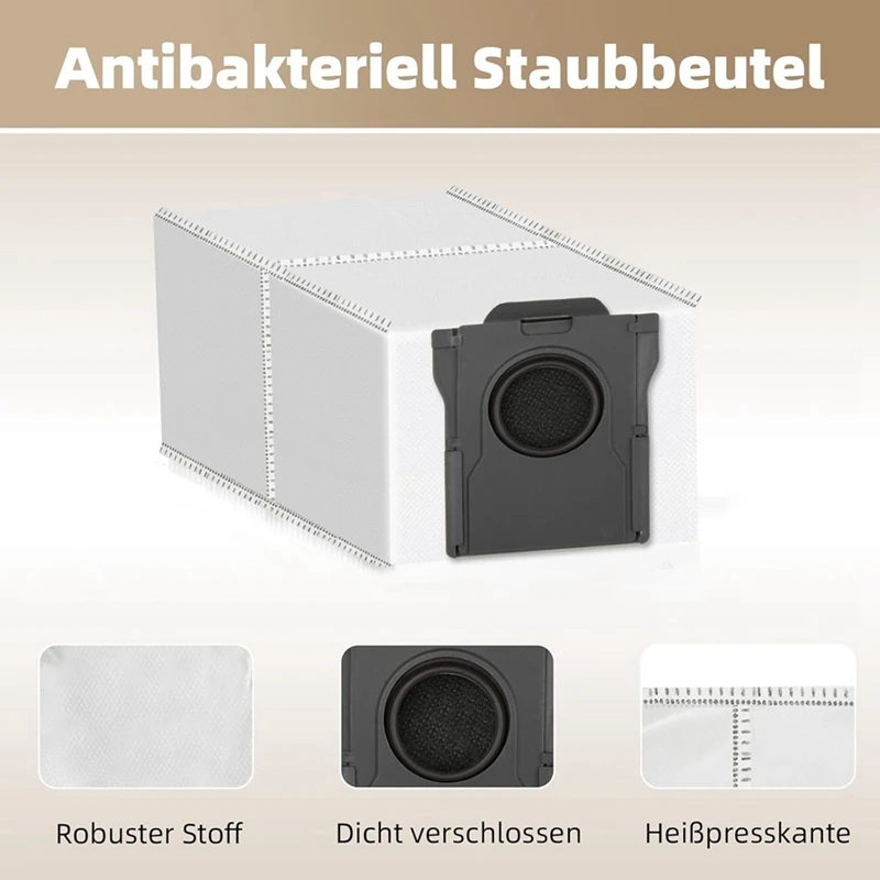 สำหรับ dreame X40เครื่องดูดฝุ่นหุ่นยนต์ที่สมบูรณ์แบบมากแปรงด้านข้างหลักแผ่นกรอง HEPA อะไหล่ถุงผ้ากรองฝุ่นสำหรับเปลี่ยน