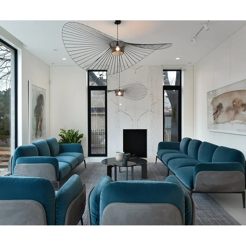 

Новый дизайн, патентный диван, 3-местный современный дом, вестибюль отеля, офисная мебель для квартиры, металлические ножки, удобный диван из бархатной ткани