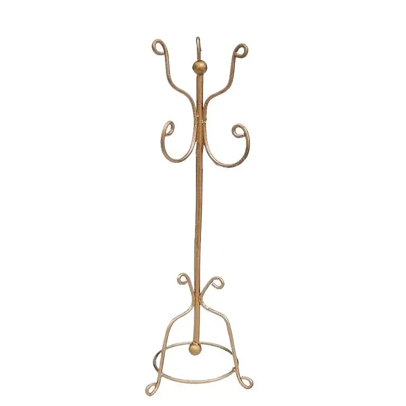 1/12 Simulazione di casa delle bambole Mini Appendiabiti Modello di bambola Casa Camera da letto Appendiabiti Mobili Decor Toy Doll Scena vivente Ornamenti Giocattolo