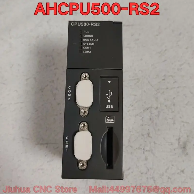 Second-hand AHCPU500-RS2 PLC module functional test is normal The latest quotation for 2026