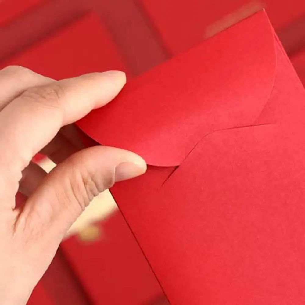 DIY Card Packing Hongbao Chinese Rabbit Year Stationery Supplies Money Packing Bag Red Packets Red Envelope Paper Envelopes