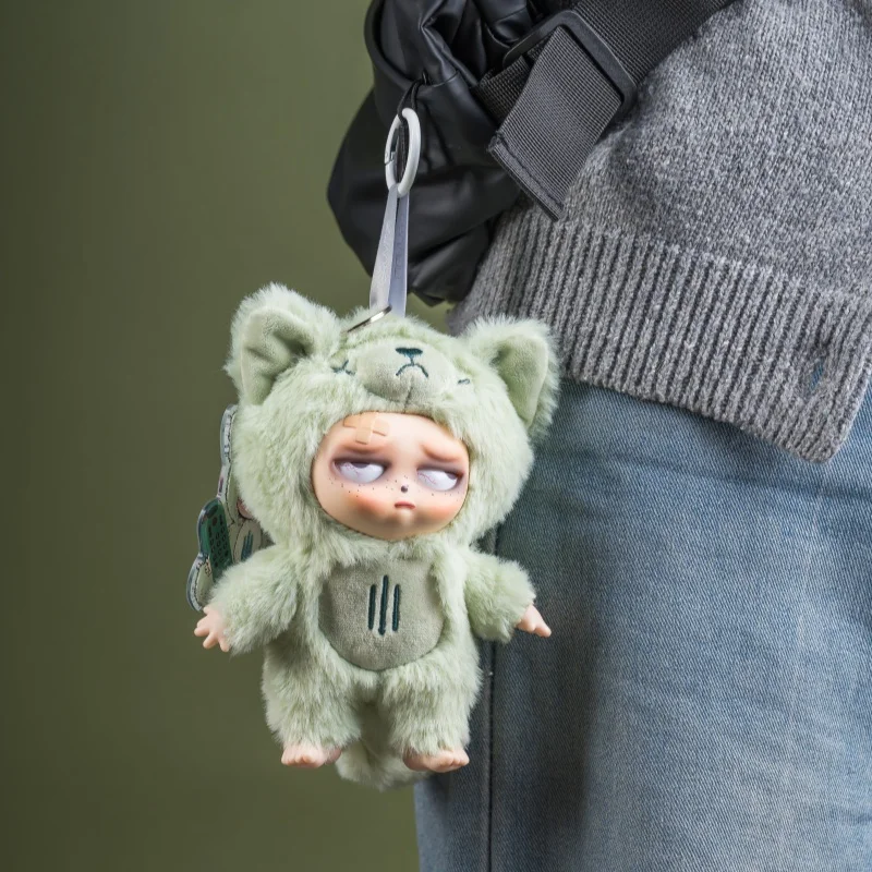 الأصلي الجديد النوم Grumpipi سلسلة صندوق أعمى الفينيل الوجه دمية العصرية قلادة ديكور معكرون اللون حقيبة جمع لعبة مجسمة هدية