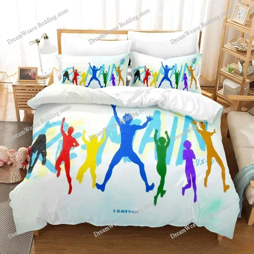 

Fashion 3D Print Anime Bed Sheet Re-Main Bedding Set Single Twin Full Queen King Size Bed Set Adult Kid Bedroom Duvetcover Sets7