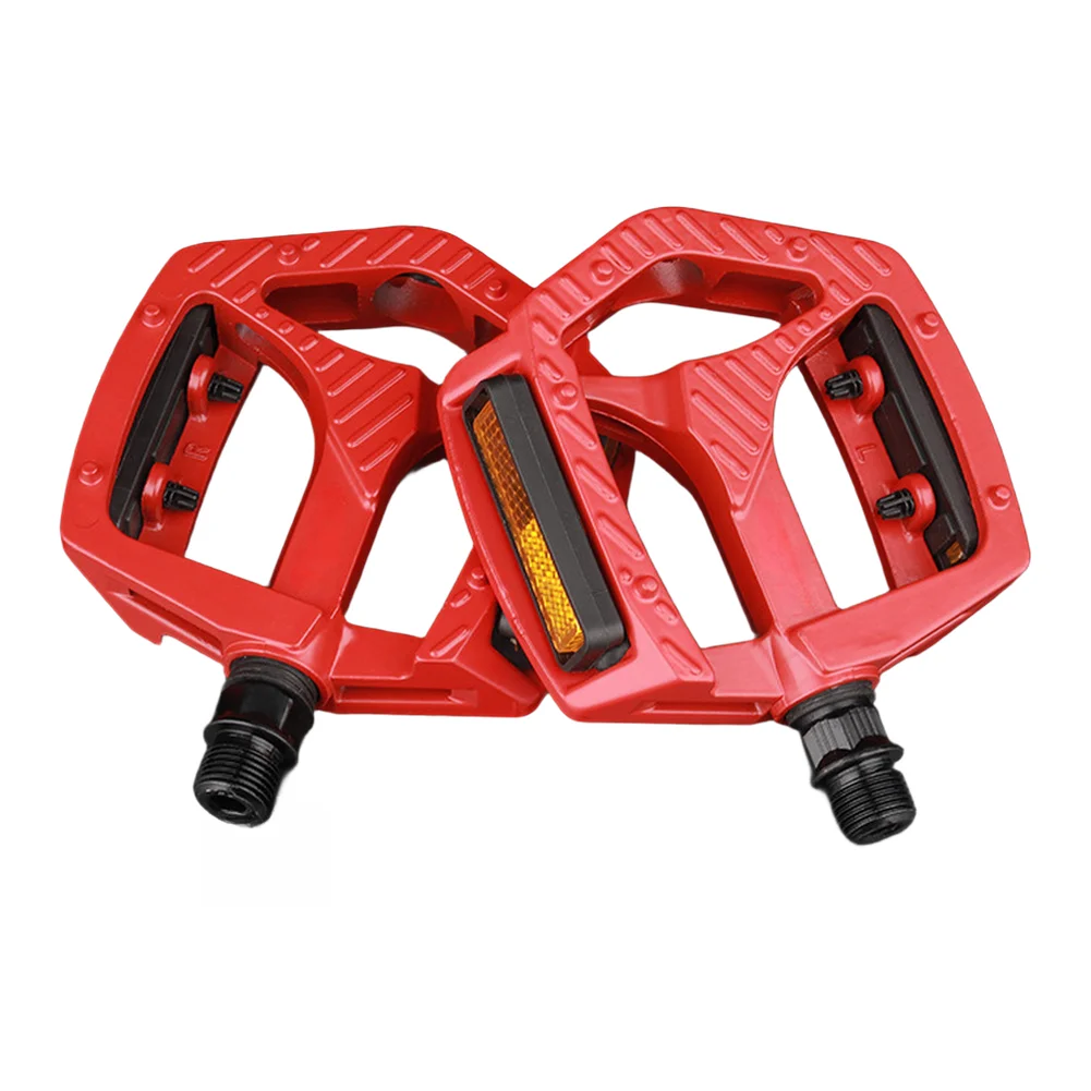 Bike Pedals with Wide Anti-Slip Platform and Sealed Bearings Compatible with Standard Thread Bicycles for Consistent Performance